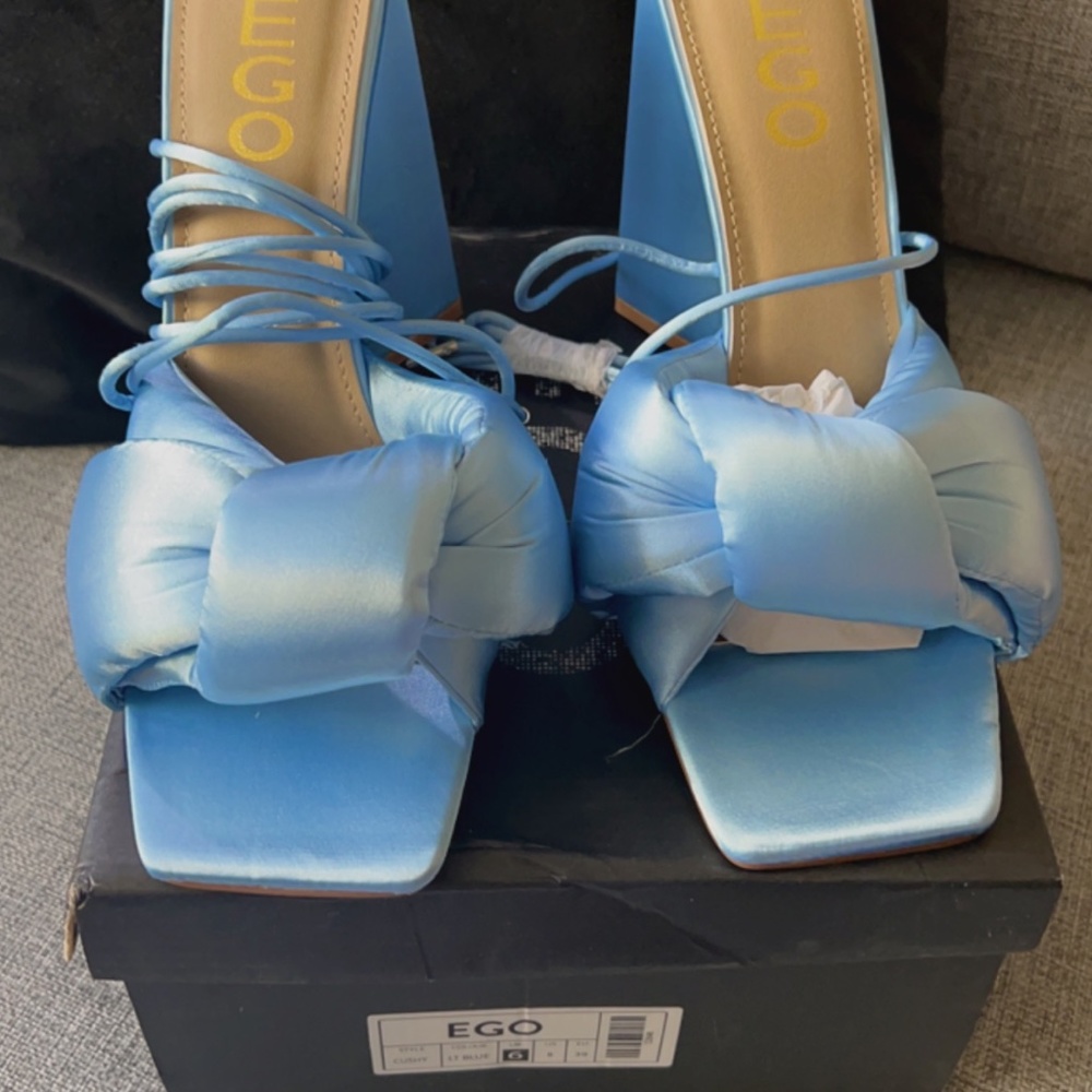 Blue Sandals